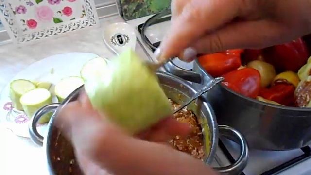 2 ПОДСКАЗКИ ДЛЯ ФАРШИРОВАННОГО ПЕРЦА И КАБАЧКОВ С МЯСОМ и РИСОМ. ПОШАГОВЫЙ РЕЦЕПТ, смотреть онлайн