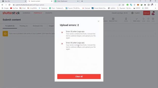 How to Upload Vector Designs on Shutterstock and Approve Your Designs? Step By Step Complete Guide смотреть онлайн