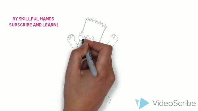 How to Draw a Bart Simpson / Как нарисовать Барта Симпсона смотреть онлайн