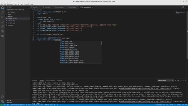 Creating and Using Libraries in CMake [Ep3] смотреть онлайн