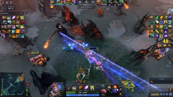 Dota 2 Steam Deck friendly gameplay [No Buttons] Ability draft