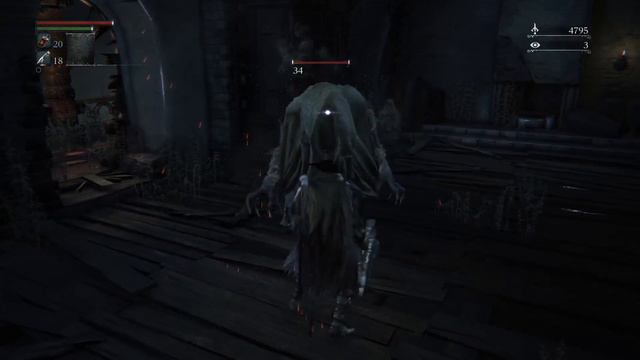 Bloodborne PS4 Pro Вспоминаю Ярнам, билдую зверя. смотреть онлайн