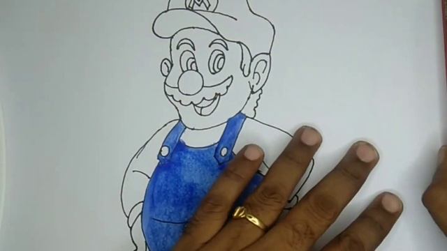 Super Mario Drawing for Kids Toddlers | How to Draw Bowser - Super Mario | Super Mario Bros - Mario смотреть онлайн