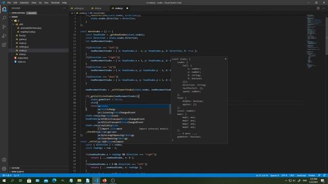 Создание игры змейка на javascript. Игра змейка на js. Собираем всё вместе. смотреть онлайн
