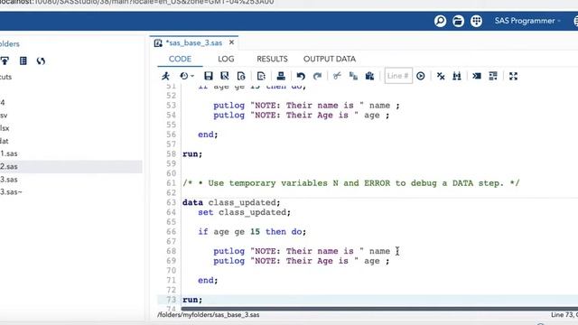 SAS 9.4 Base Programming Performance Based Exam Tutorial 2020 - Error Handling (Part 3) смотреть онлайн