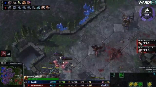 HeroMarine vs SortOf (TvZ) - Corsair Cup 2017 Finals Groups смотреть онлайн
