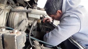 Замена ламп в фарах на Газели Бизнес.