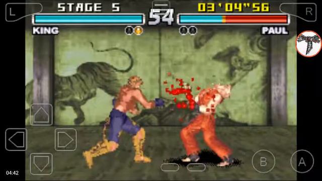 Tekken advance gba full king(character)arcade mode gameplay смотреть онлайн