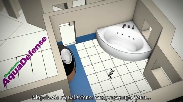 MAPEI Mapelastic Aquadefense смотреть онлайн