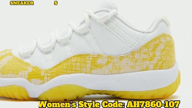 Air Jordan 11 Low “Yellow Python” - Detailed Look + Price смотреть онлайн