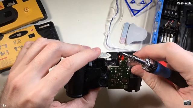 Разобрал фотоаппарат Kodak