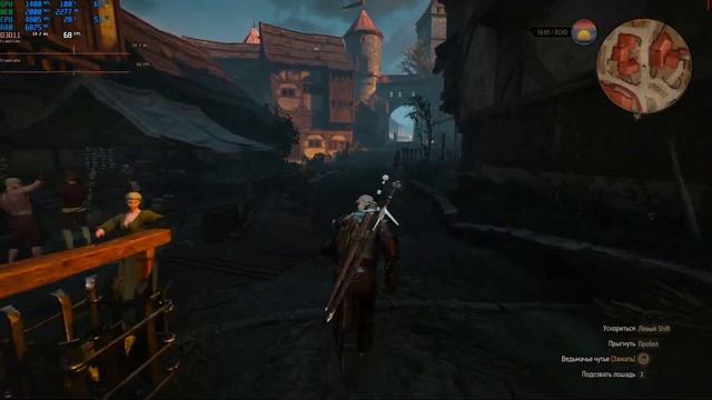 The Witcher 3 (i7 7800x + rx 570 OC) смотреть онлайн