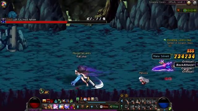 Dungeon Fighter Online Dark Templar Ancient dungeon run смотреть онлайн