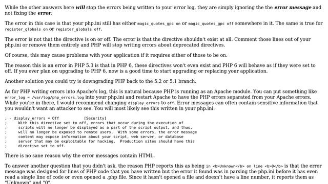 DevOps & SysAdmins: php writing deprecated errors to apache error log (3 Solutions!!) смотреть онлайн