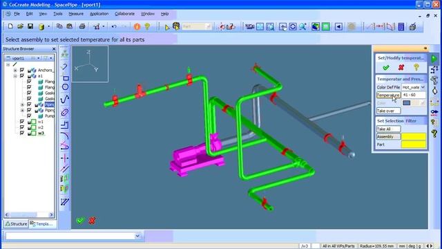 SpacePipe connection to CAEPIPE смотреть онлайн