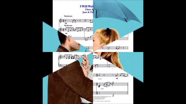 "I Will Wait For You" for Flute and Piano (Sheet Music) смотреть онлайн