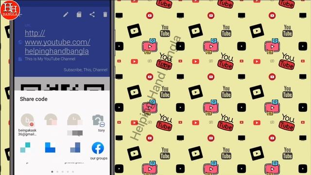 How to Create QR codes with an Android Phone in Bangla | how to make bar codes on Android Phone смотреть онлайн