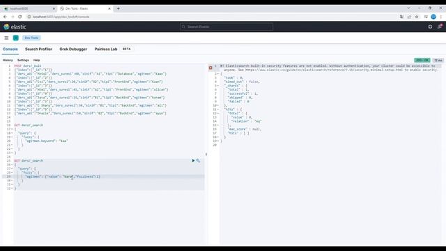 Elasticsearch fuzzy query смотреть онлайн
