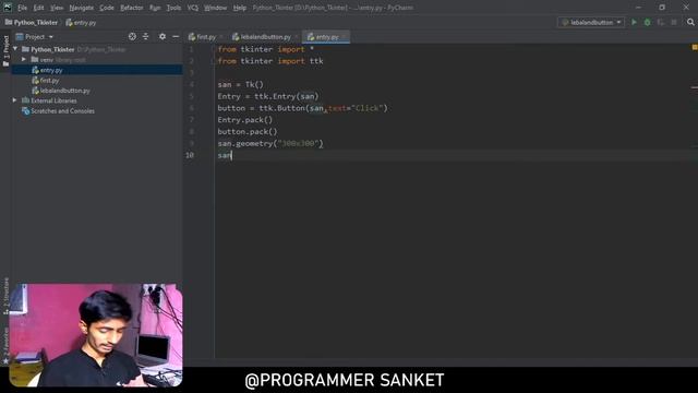 #4 Tkinter - Python GUI | Entry in Python смотреть онлайн
