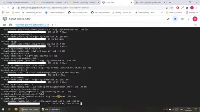 App Dev: Developing a Backend Service - Python [GSP187] смотреть онлайн