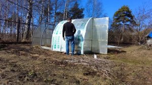 РЕМОНТ ТЕПЛИЦЫ из поликарбоната после СНЕЖНОЙ ЗИМЫ | Теплица из Поликарбоната