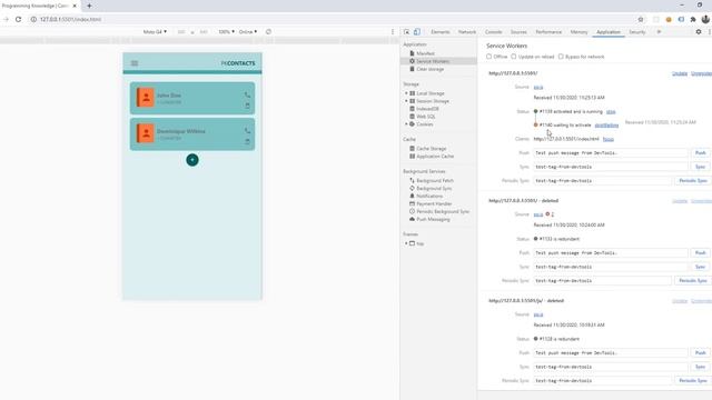 PWA Tutorial for Beginners - Service worker lifecycle events смотреть онлайн