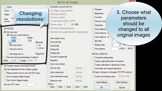 Reduce multiple image size and change quality by IrfanView (Batch conversion) смотреть онлайн