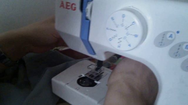 AEG NM 525 mini dikiş makinası kullanımı (sewing machine usage) смотреть онлайн