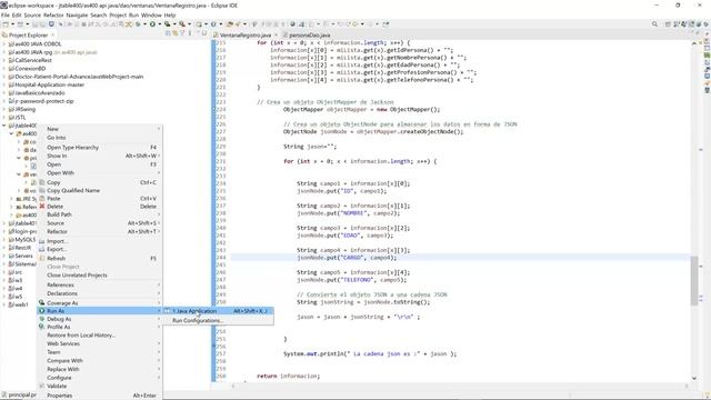 Como generar un json de un archivo fisico del as4000 mediante java смотреть онлайн