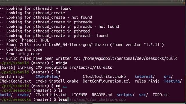 Seasocks - a C++ embeddable WebSockets server смотреть онлайн