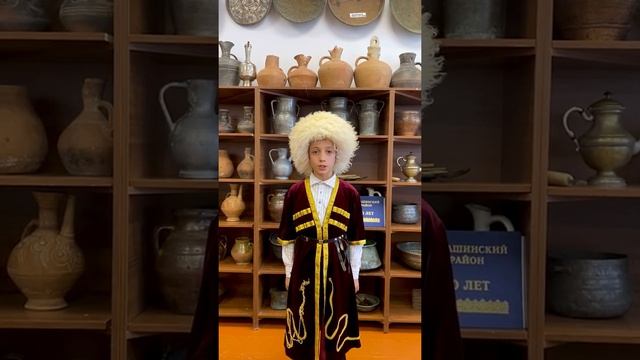 Стихотворение на даргинском языке. Читает Абдулкадыров Абдула (5В) смотреть онлайн