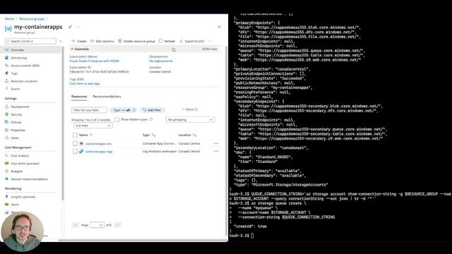 Azure Container Apps Demo - Background Application смотреть онлайн
