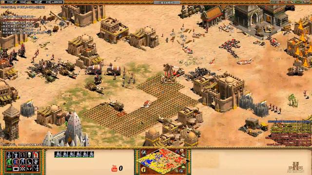 Arabia 4v4【AOC/Age of Empires II HD/Voobly】(2019/2/17) смотреть онлайн