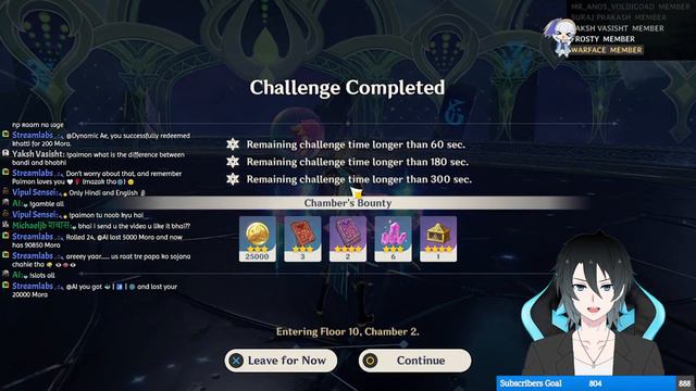 🔴[Hindi] 4.2 Spiral Abyss with FURINA and HYDRO DRAGON!! | Indian GENSHIN Streamer смотреть онлайн