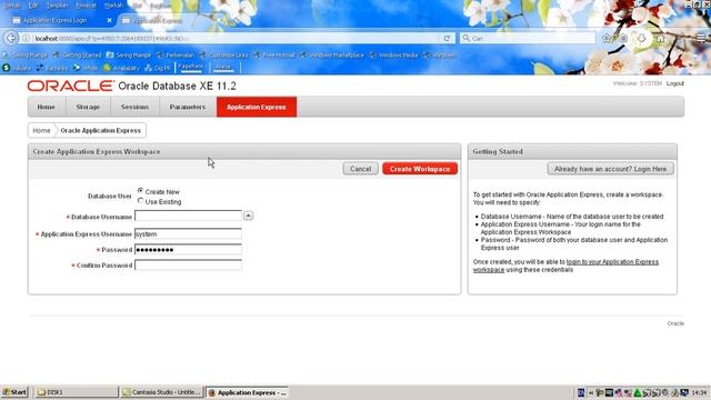 Oracle Database 11g - 02 - Membuat Workspace смотреть онлайн
