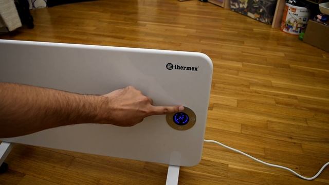 Электрический конвектор THERMEX Frame 1500E Wi-Fi – быстро согреет комнату смотреть онлайн