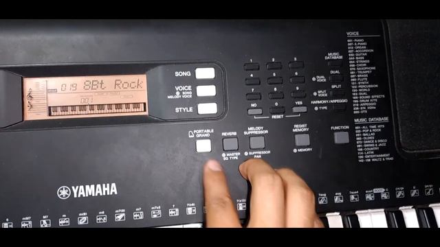 Funciones Yamaha PSR E363! Parte 8 MUSIC DATABASE Repaso de las funciones Yamaha PSR E363 смотреть онлайн
