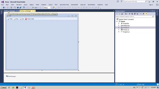 [Winform] Inheritance From Parent (Devexpress) смотреть онлайн