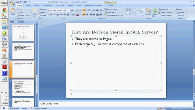Dev Lecture: SQL Server 2008 R2 B-Tree Indexes смотреть онлайн