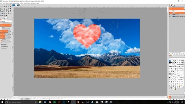 GIMP Tutorial: Create Cloud Shapes смотреть онлайн