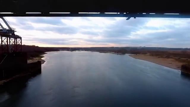 Сброс пролета моста через Оку смотреть онлайн