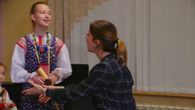 Фолк-урок ГБУК «ИОДНТ», фолк-студия «Первоцвет, руководитель Дарья Воронина смотреть онлайн