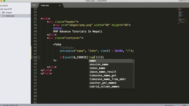 Cookie in PHP || PHP Advance Tutorial in Nepali смотреть онлайн