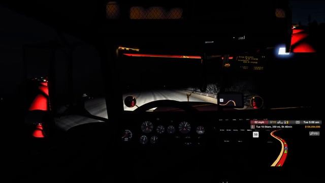 American Truck Sim Heavy Haul in the Snow ASMR 01-04-22 смотреть онлайн
