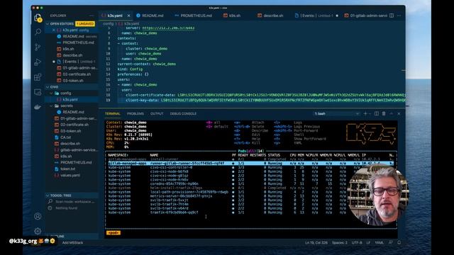 Introduction à GitLab CI [S01E07] Provisionner un cluster K3S sur Civo Cloud avec GitLab CI смотреть онлайн