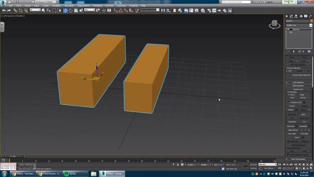 3DS Max 2016: Target Weld смотреть онлайн