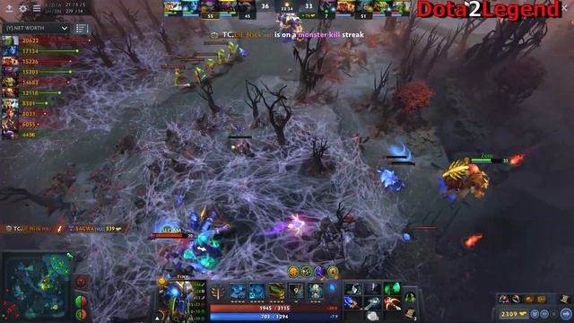 Pro Mid Tiny Mass Gank Unreal Damage 1 Combo Kills Epic Mega Creeps Comeback 7.28 Dota 2 смотреть онлайн