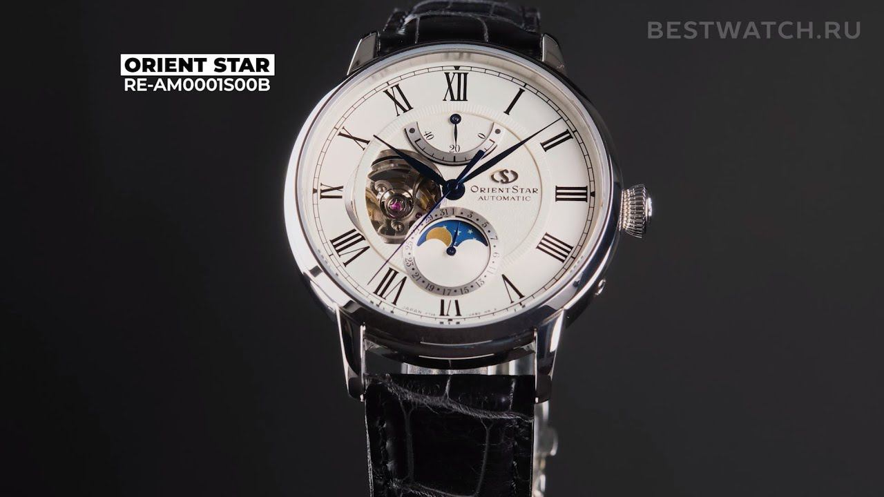 Обзор часы Orient Star Mechanical Moonphase - купить на Bestwatch.ru