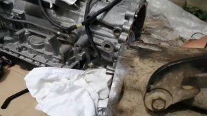 Замена АКПП  RE4R01A   Мистраль/Террано 2 на Эльгранд