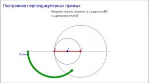 7 класс. Глава3 - Задачи на построение. Построение перпендикулярных прямых